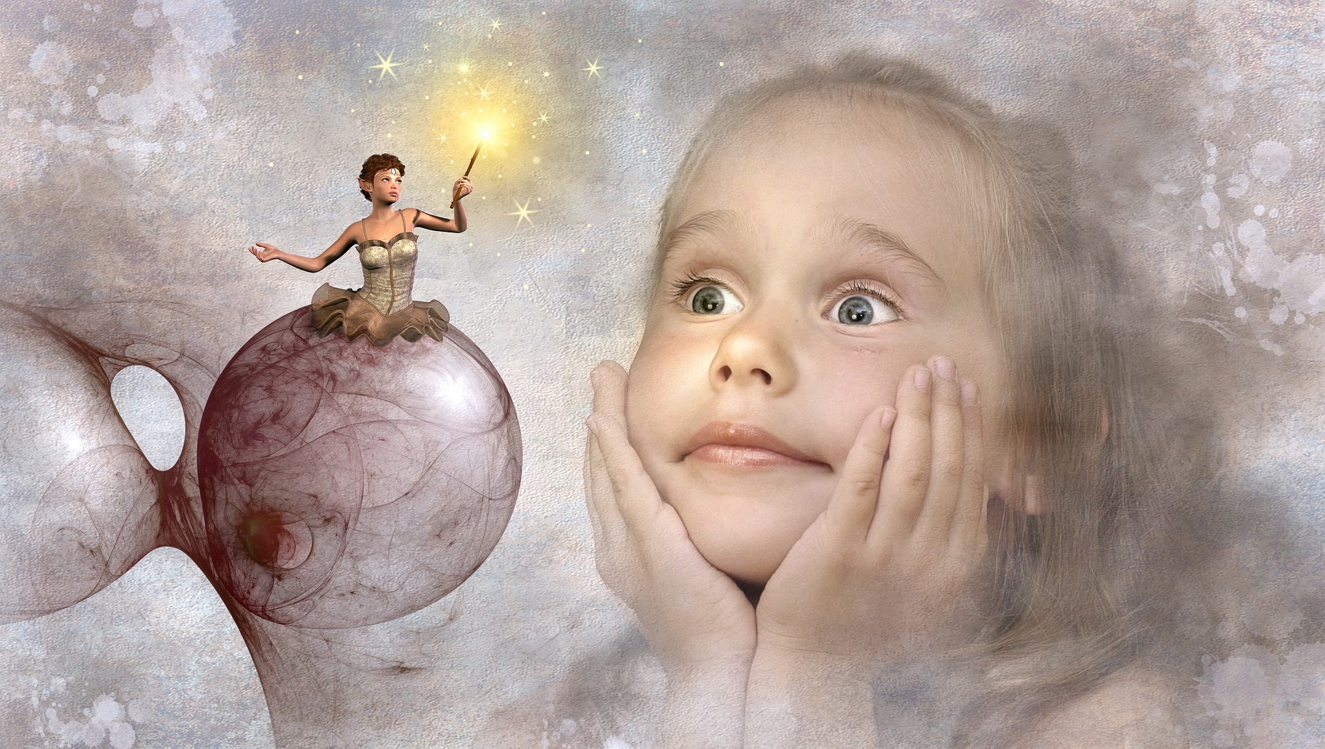 Kind und Elfe